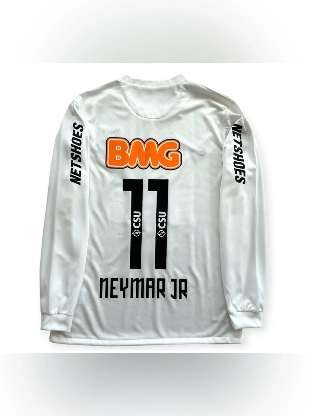 Nike Neymar Jr #11 Santos FC Retro Home Jersey White Small NWT IN PACKAGE